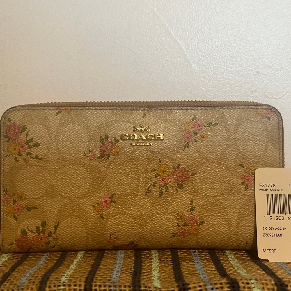 Coach Zippered Wallet